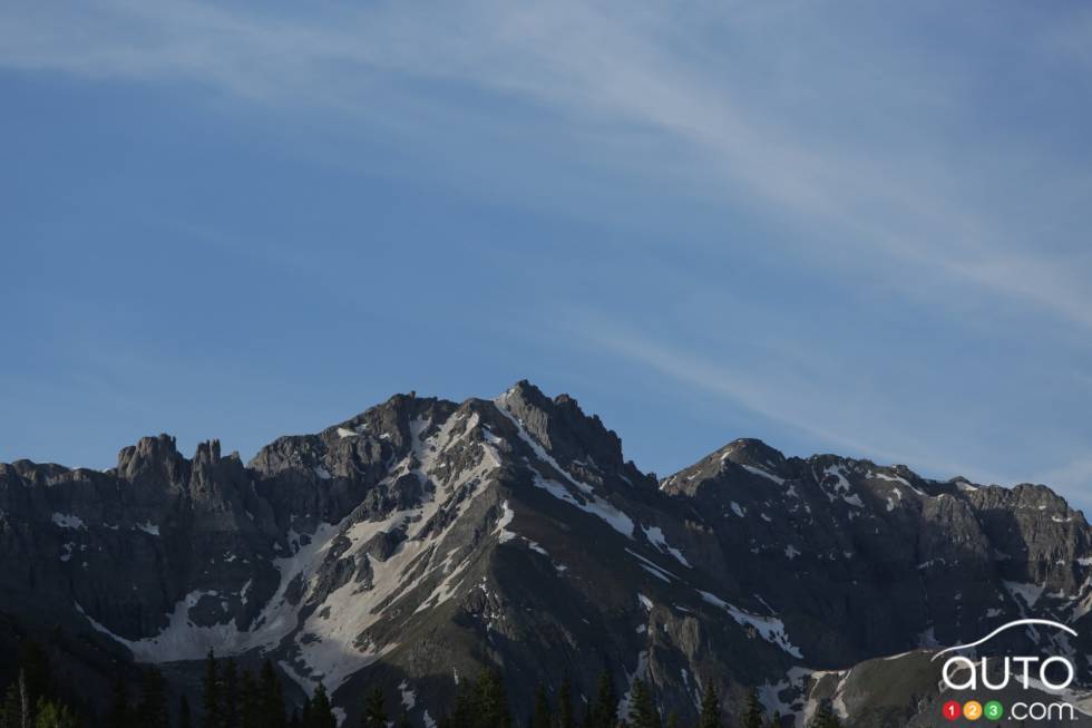 vue des montagnes du Colorado