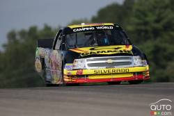 Martin Roy, Chevrolet Beaver Bail Bonds in action during friday's afternoon practice session