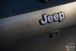 Caméra de recul du Jeep Cherokee Trailhawk 2016