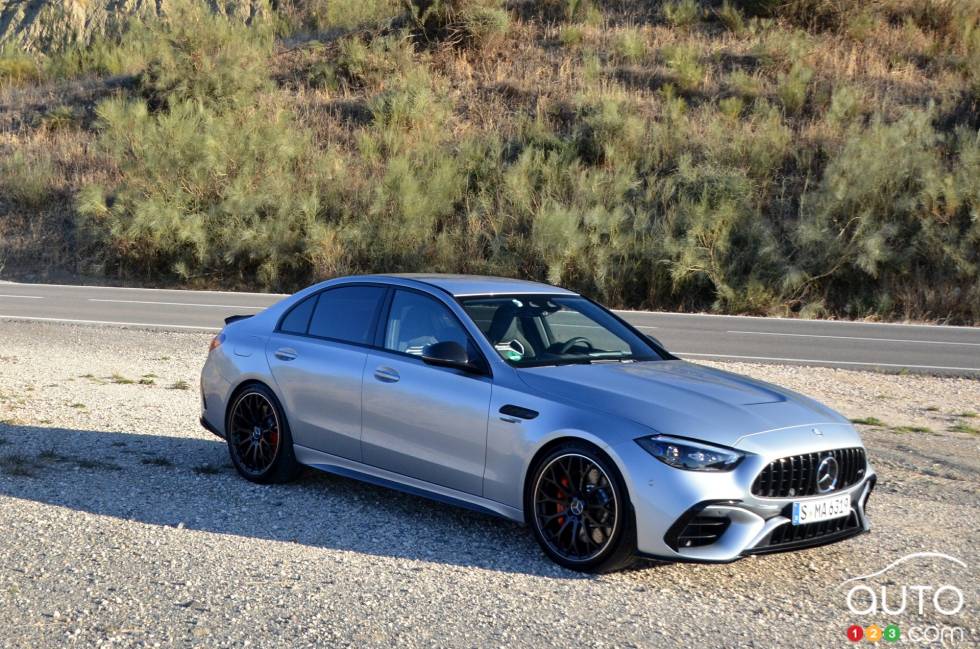 We drive the 2024 Mercedes-AMG C 63 S E Performance 
