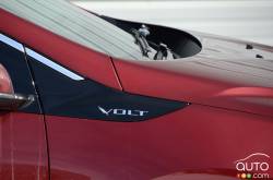 Écusson du modèle de la Chevrolet Volt 2016