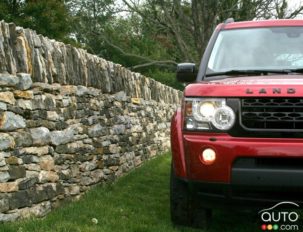 Détails d'un phare et d'un antibrouillard