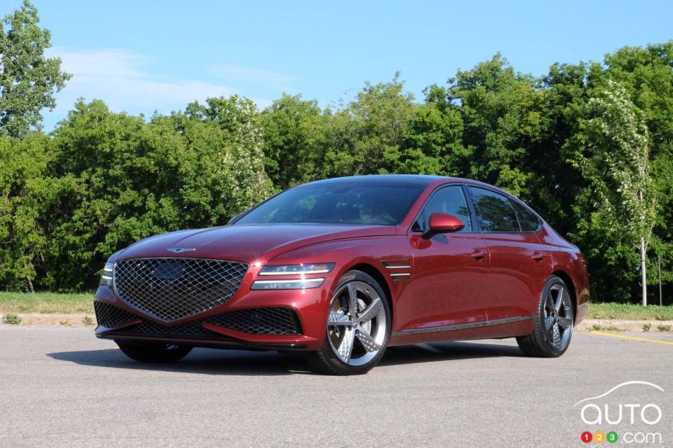 We drive the 2022 Genesis G80 Sport