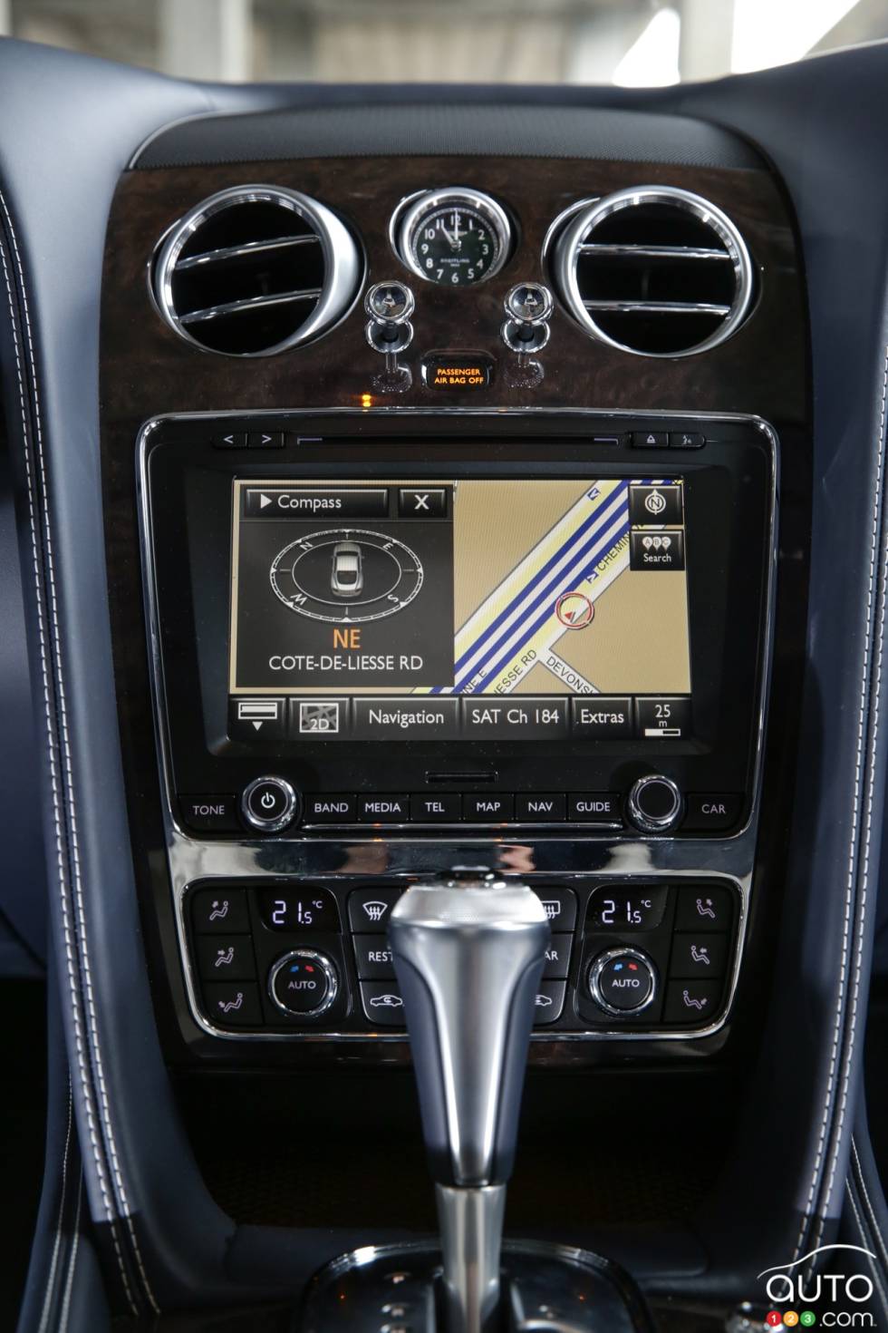 center console détails