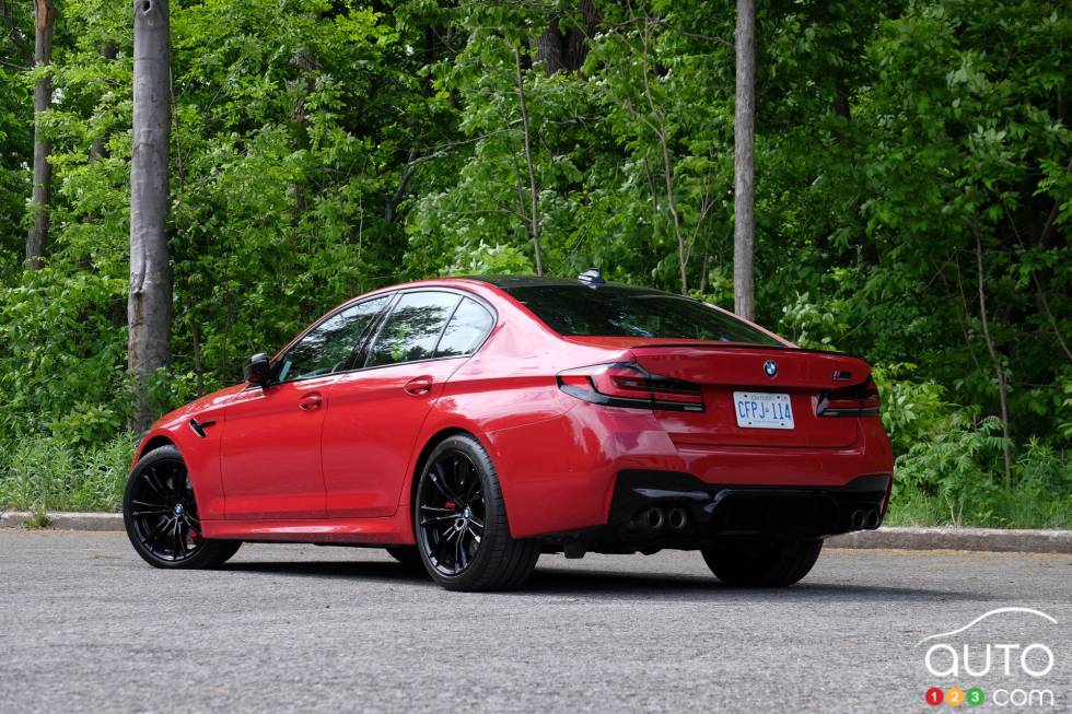 We drive the 2021 BMW M5 Competition