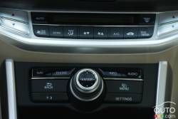 center console détails