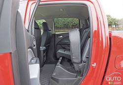 Détail siège du Chevrolet Colorado Z71 Crew Cab short box AWD