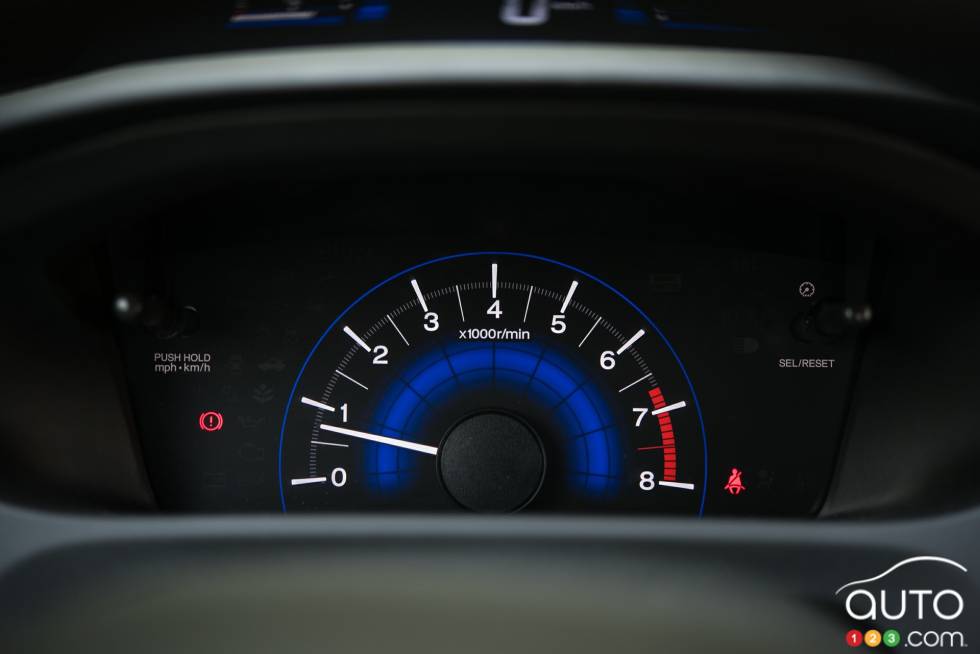 2015 Honda Civic EX Coupe gauge cluster