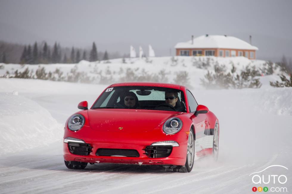 action photo on and off the track