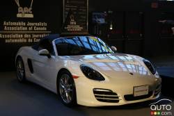AJAC Canadian Car of the Year finalist, the 2013 Porsche Boxster.