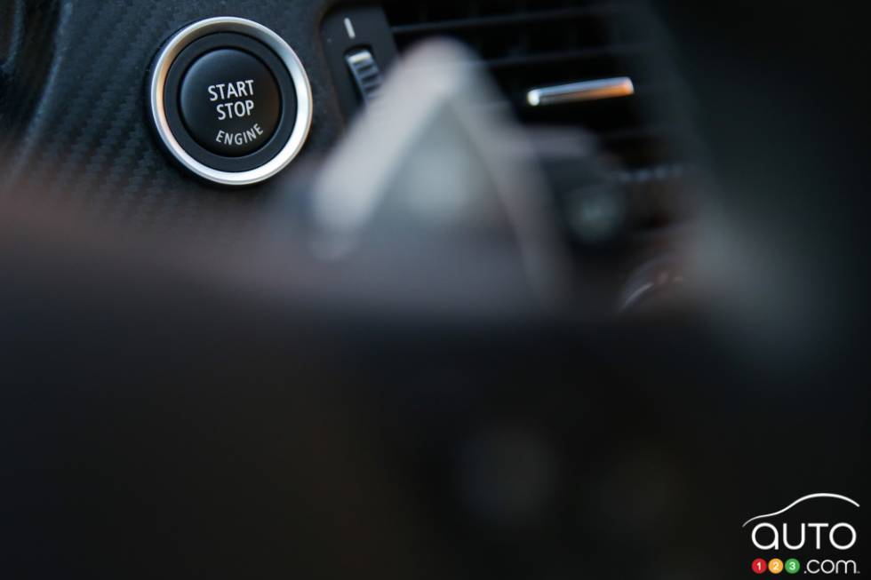 ignition press button