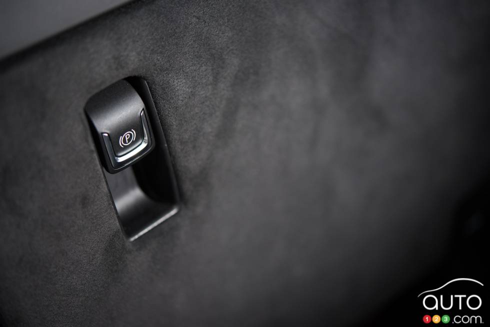 Détail intérieur du Cadillac Escalade 2016