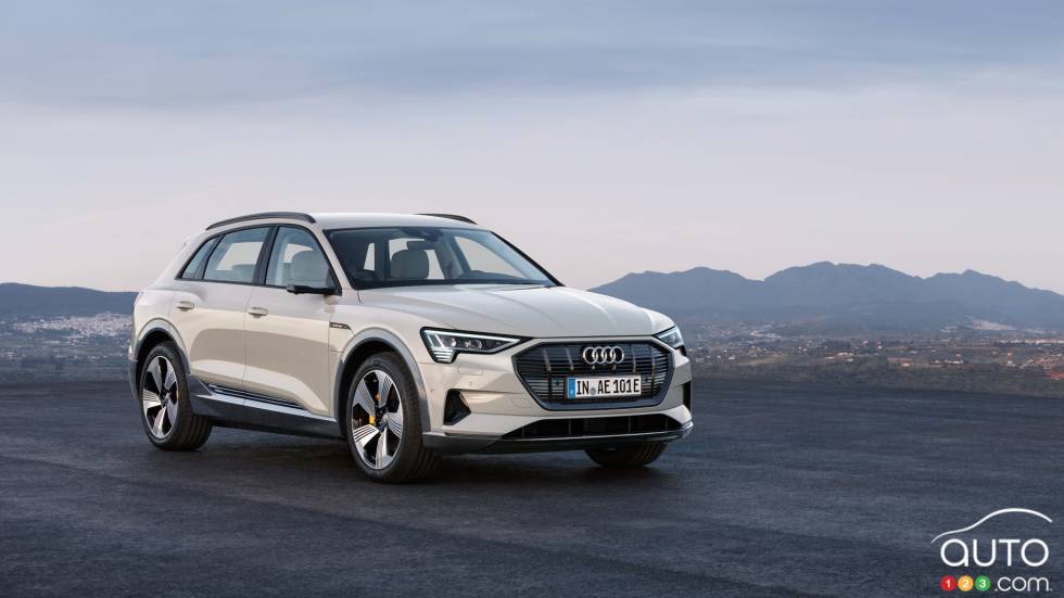 The new 2019 Audi e-tron