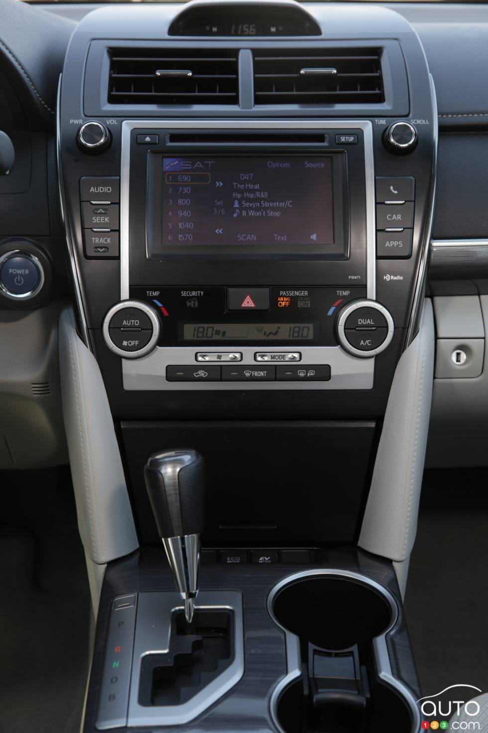 center console détails