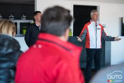 Porsche instructor and factory racer Kees Nierop