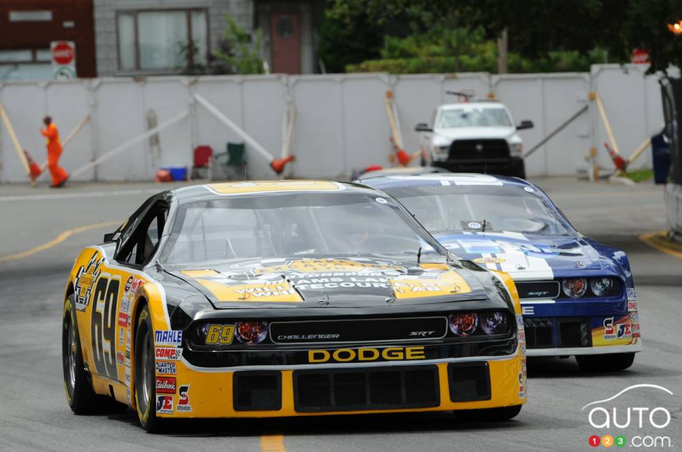 Trevor Seibert, Lake Excavating/Emco Waterworks during practice