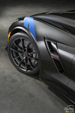 Roue de la Chevrolet Corvette Grand Sport 2017