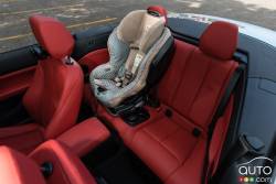 2015 BMW 228i xDrive Cabriolet rear seats