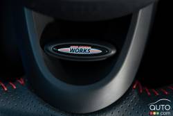 2015 MINI John Cooper Works steering wheel detail