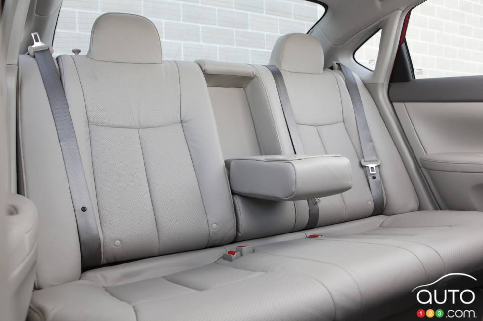 Banquette arrière