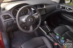 2016 Nissan Sentra cockpit
