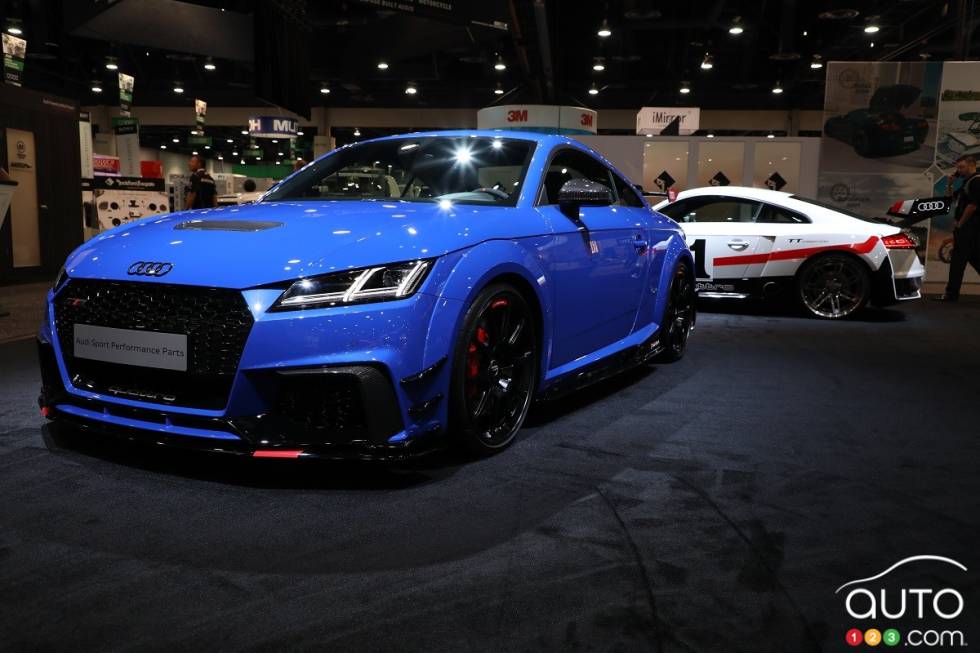 Audi TT RS with Audi Performance parts