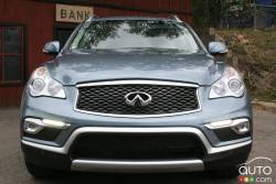 2016 Infiniti QX50 front grille