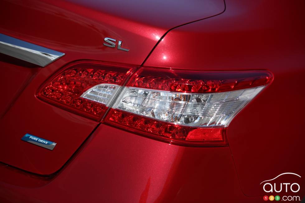 Détails des feux arrière