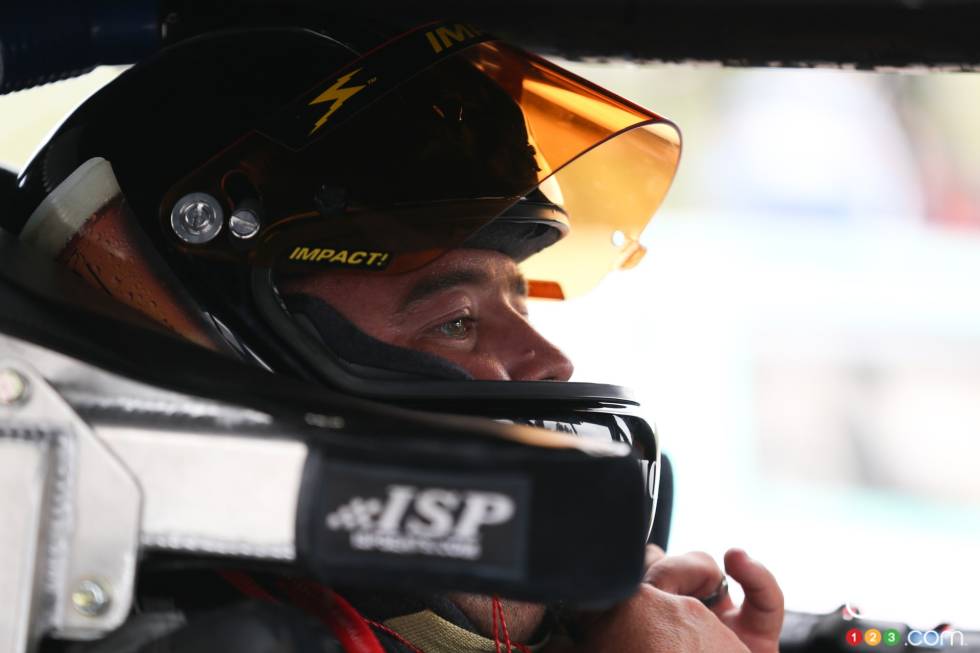 Paul Jean, BFI Canada Chevrolet before qualifying