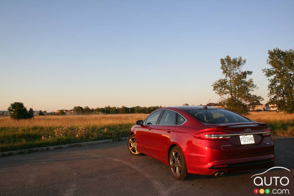 Vue 3/4 de derrière