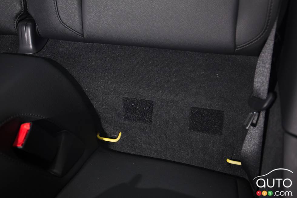 Child seat anchors