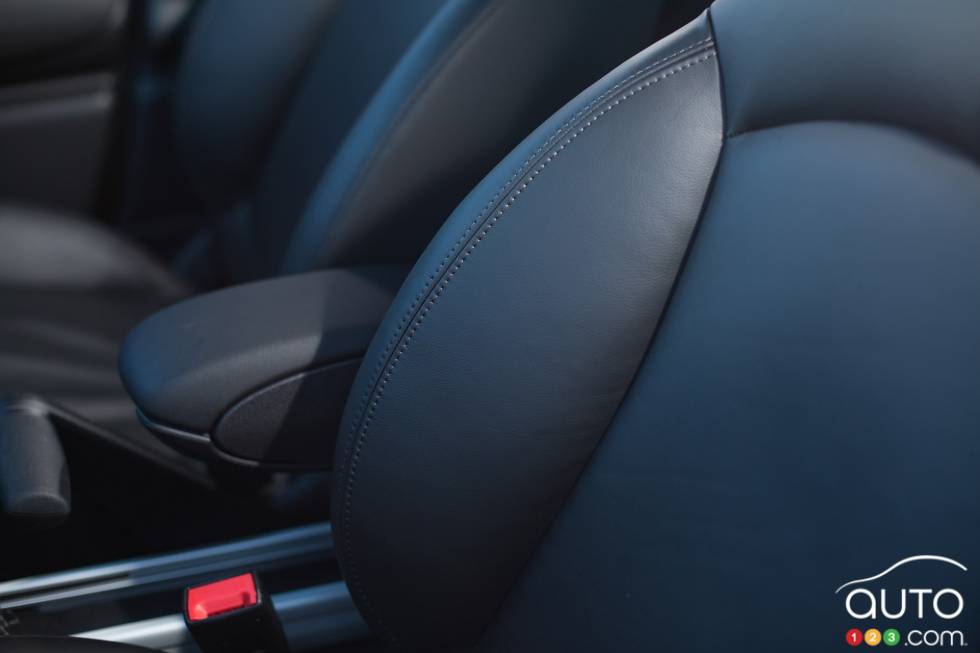 Seat trim details