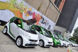 smart fortwo electric drive lineup