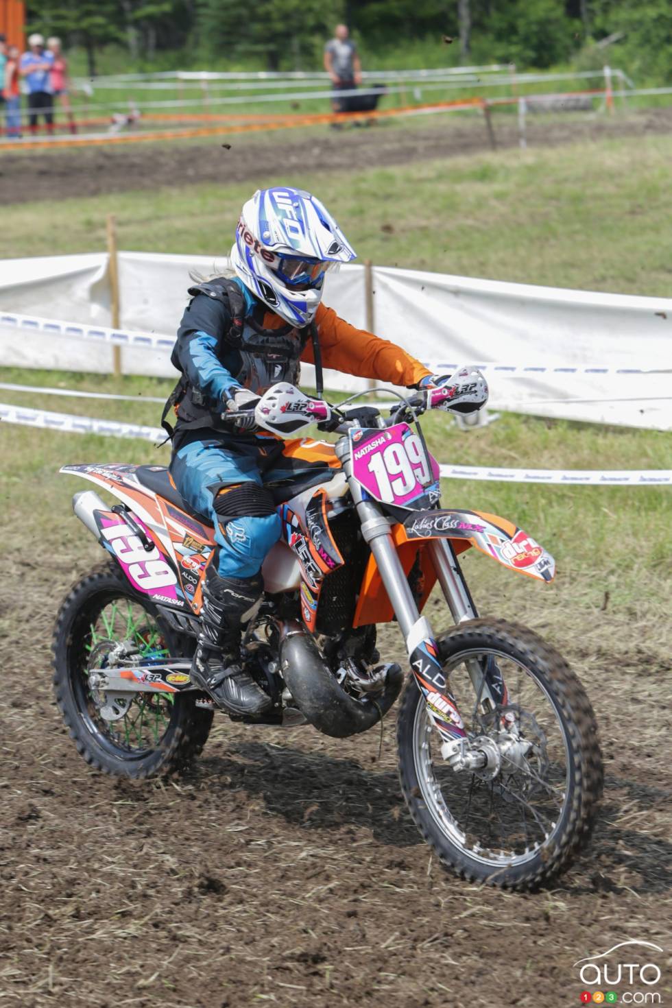 action on and off the track