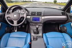 BMW E46 M3 convertible dashboard