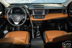 2016 Toyota Rav4 AWD limited dashboard