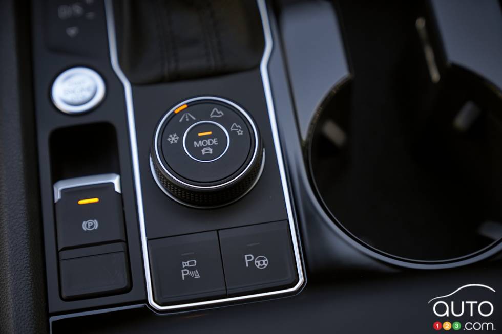 Drinving mode selector                               