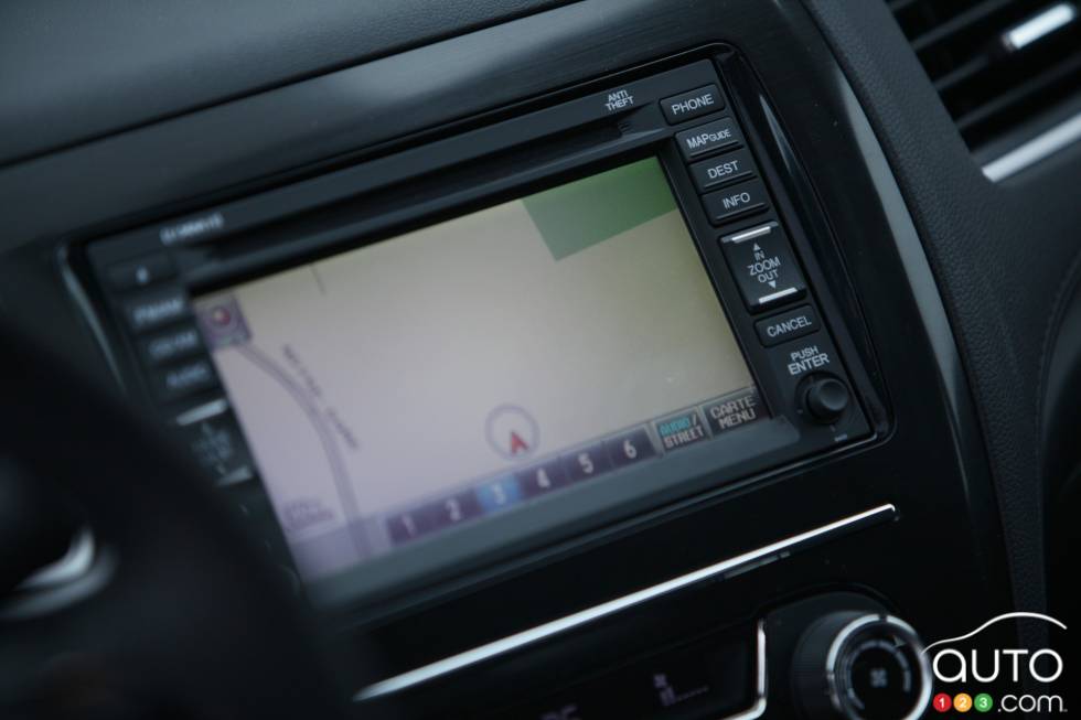 Navigation system display