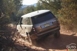 Vue arrière du Range Rover TD6 2016
