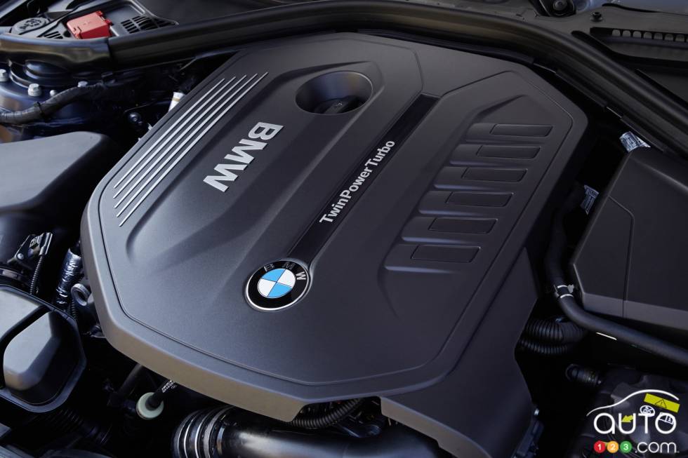 Moteur de la BMW 340i 2016