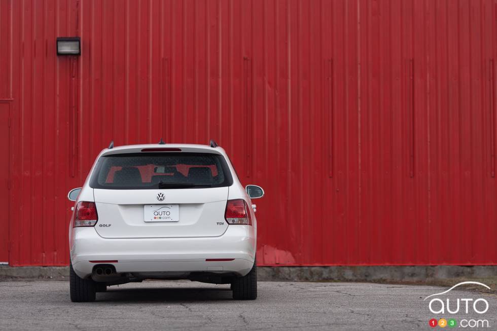 Vue arrière éloignée