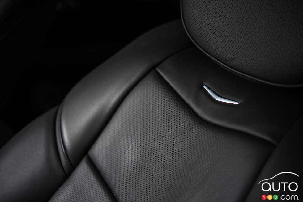 2016 Cadillac Escalade seat detail