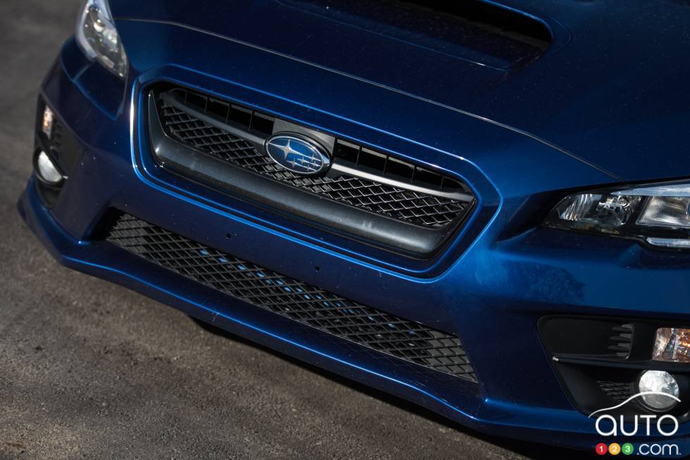 2016 Subaru WRX Sport-tech front grille