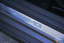 2016 Mercedes-Benz GLA 45 AMG 4Matic door sill