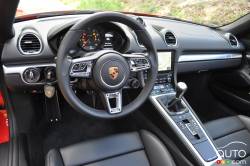 2017 Porsche 718 Boxster S steering