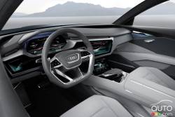 Habitacle du conducteur du Concept Audi E-Tron
