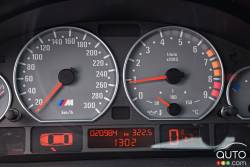 BMW E46 M3 CSL gauge cluster
