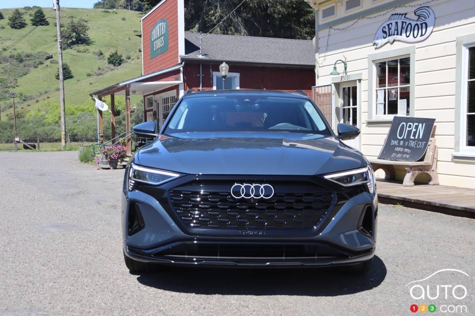 Nous conduisons l'Audi Q8 e-tron et Q8 Sportback e-tron 2024