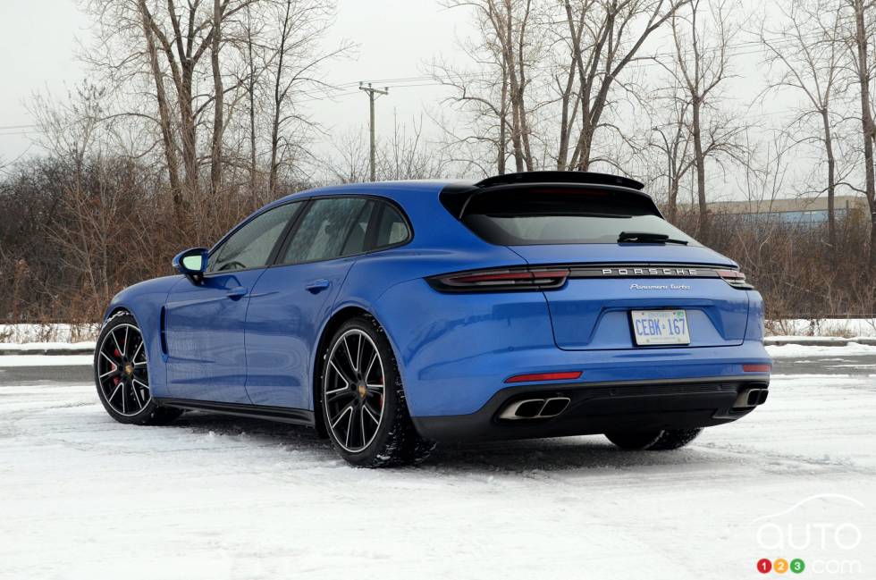 Here is the 2018 Porsche Panamera Turbo Sport Turismo