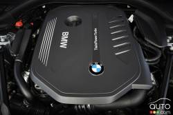 2017 BMW 5 series engine